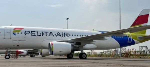 Pelita Air Kembali Mengudara di Bandara Soekarno-Hatta 