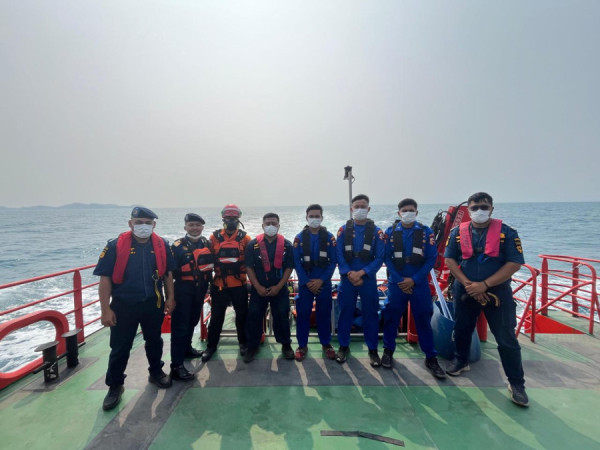 Lima Jurnalis Hilang Kontak di Selat Sunda, KSOP Banten Bersama Tim SAR Gabungan Lakukan Pencarian