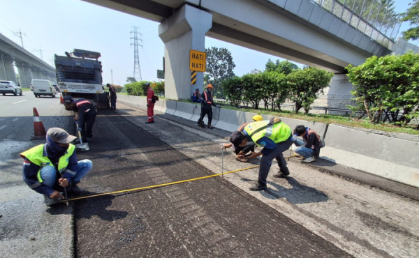 Jalan Tol Cipularang dan Padaleunyi Kembali Diilakukan Perbaikan