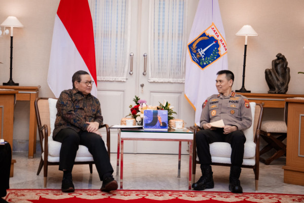 Kapolda Metro Jaya Temui Gubernur DKI Jakarta Terkait Keamanan