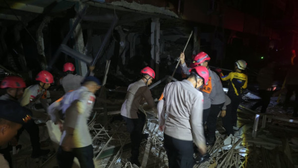 Ledakan di Pasar Cimanggis Tangsel Enam Orang Terluka
