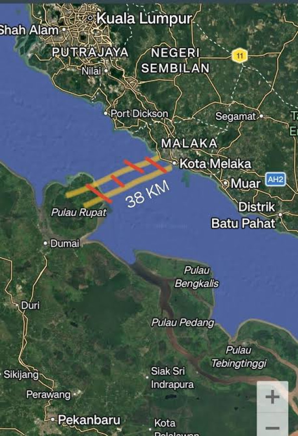 Indonesia - Malaysia  Jajaki Kerjasama Pelayanan Lintasan  Penyeberangan Dumai - Malaka   