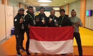 Tundukkan Iran, Jujitsu Indonesia Raih Perunggu