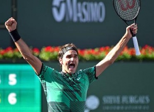 Federer Juara Tertua Indian Wells