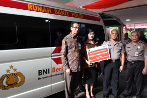  MOBIL AMBULANCE BANTUAN BANK BNI 