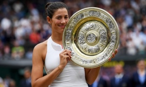 Wimbledon 2017: Juara, Garbine Muguruza Minta Maaf