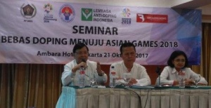 LADI Siap Ciptakan Asian Games 2018 Bebas Doping