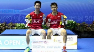 Malaysia Terbuka 2017: Kevin/Marcus Raih Gelar Ketiga Dalam Satu Bulan