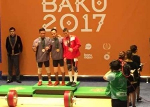 ISG IV.: Dua Emas Angkat Besi Lambungkan Indonesia Pimpin Klasemen Medali