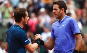 Prancis Terbuka 2017: Libas Del Potro, Murray Tegaskan Dominasi