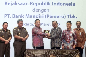 MANDIRI MENGGANDENG KEJAKSAAN AGUNG