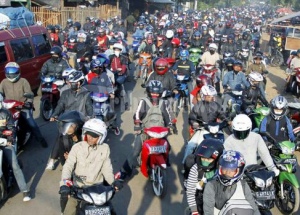 Jutaan Kendaraan Roda Dua dan Empat Tinggalkan Jabodetabek