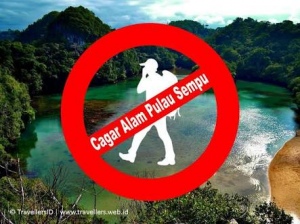 Kunjungan Wisatawan Ilegal di Pulau Sempu