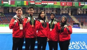 Sabetan Taekwondoin Indonesia Hasilkan 1 Perak Dan 2 Perunggu