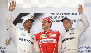GP Bahrain: Vettel Angkat Kembali Kejayaan Ferrari