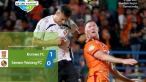 Borneo FC Menang Tipis Atas Semen Padang, Madura United Ditahan Perseru Serui