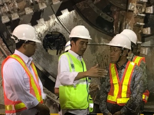 Presiden: Proyek Terowongan MRT  Fashe 1  Sudah Rampung