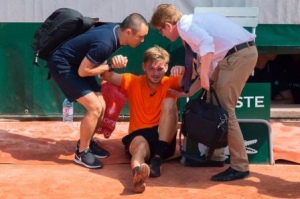 Prancis Terbuka 2017: Goffin Tergelincir Lalu Tersingkir