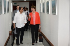 Menhub Bahas Open Sky Indonesia - Amerika