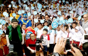 Ratusan Anak Serukan STOP NARKOBA !