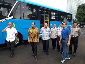 300 Bus Gratis Kemenhub Dan Aksi Sapu Bersih Warnai Unjuk Rasa Damai 