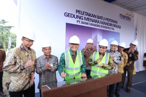  Peletakan Batu Pertama Menara Mandiri Di Bekasi