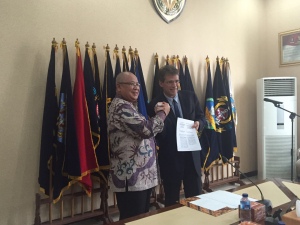 BPSDM Perhubungan  Dan ENAC  Jalin Kerjasama