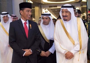 Raja Salman dan Presiden Joko Widodo Lakukan  Pembicaraan  di Istana Bogor