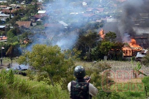 Puncak Jaya Papua Mencekam,Cabup dan Cawabup Saling Serang
