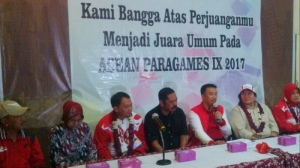 Menpora Sambut Dan Puji Perjuangan Kontingen ASEAN Para Games IX Indonesia