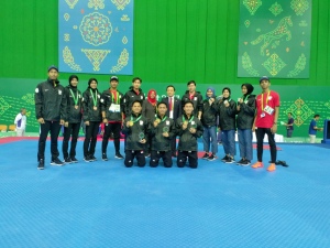 Trio Taekwondoin Indonesia Sumbang Emas Pertama