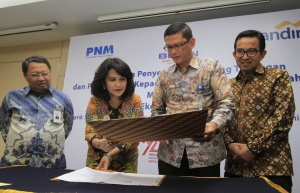   Penyaluran Kredit Modal Kerja Bank Mandiri