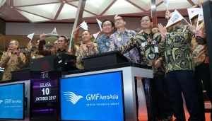 GMF Resmi Melantai di Bursa Efek Indonesia