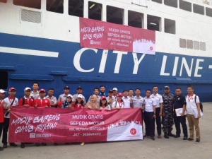 Kapal Ro-Ro Terakhir Angkut Pemudik Sepeda Motor Dari Priok