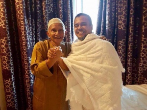Habib Rizieq dan Amin Bertemu di Mekah