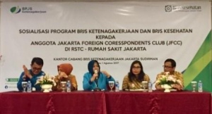 BPJS Ketenagakerjaan Berharap Wartawan Jadi Brand Ambasador