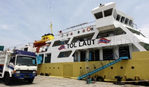 Angkut 500 Ekor Sapi KM Camara Nusantara 1 Merapat Di Priok
