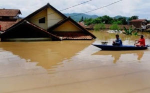 Ribuan Rumah Terendam Banjir di Sulawesi Tengah