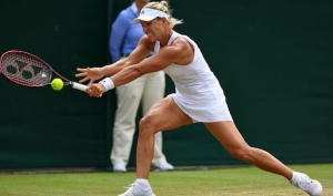 Wimbledon 2017: Rogers Bikin Kerber Sport Jantung