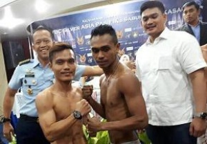 Hisar, Duplikat Manny Pacquiao Penuhi Janji Menang KO 