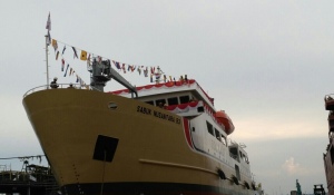 KM Sabuk Nusantara 93 Milik Ditjen Hubla Diluncurkan