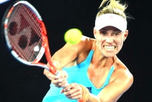 Kerber Selamat, Halep Tumbang