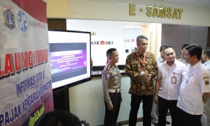 PERESMIAN INFORMASI DATA DAN PAJAK KENDARAAN BERMOTOR 