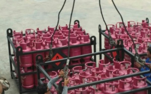 Angkutan Perdana LPG  Tiba di Natuna