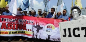 Hari Kedua Mogok, SP JICT Tetap Dicuekin, Pelayanan Kapal Normal 
