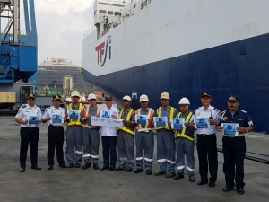 Syahbandar Priok Berikan Apresiasi Kepada Pelaut Yang Singgah