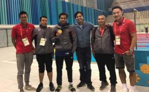 Siman Fantastis, Renang Kemali Sumbang Emas 