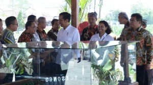 Presiden Joko Widodo Kunjungi Balkodes Magelang Jateng