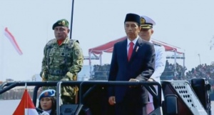 Jokowi: TNI Menjadi Yang Terdepan Menjaga NKRI