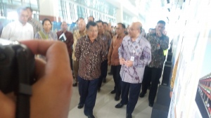 Kunjungan kerja Wapres Jusuf Kalla ke Terminal 3 Bandara Soetta